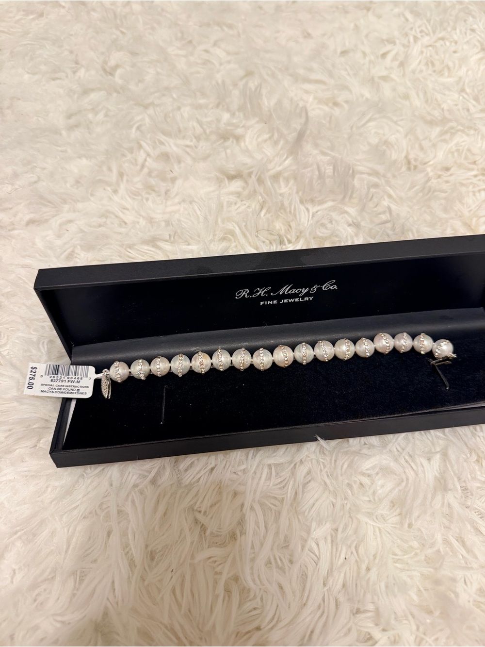 Pearl bracelet - White